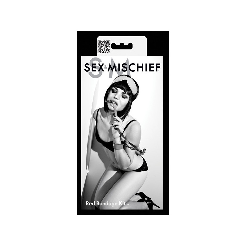 Basic Bondage Kit | Red | From S(ex) & M(ischief) -  - [price]
