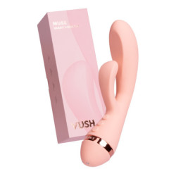 Muse Rabbit Vibrator | Pale Pink | from Vush -  - [price]