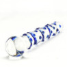 Spectrum Nubby Textured Glass Dildo | Clear | from Loving Joy -  - [price]