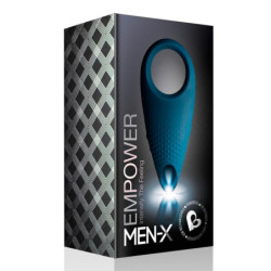 Rocks Off Empower Men-X Cockring – Blue or Black -  - [price]