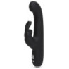 Slimline G-Spot USB Rechargeable Rabbit Vibrator – Black – by Happy Rabbit -  - [price]