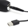 Slimline G-Spot USB Rechargeable Rabbit Vibrator – Black – by Happy Rabbit -  - [price]