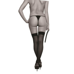 Silicone Anal Beads | Black | 9.75 Inches/22.86cm |from S(ex) & Mischief -  - [price]