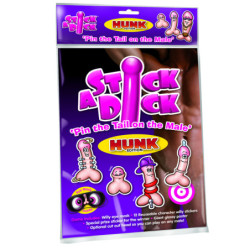 Stick A Dick on the Geek/Hunk/Stud Party Game -  - [price]