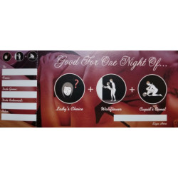 Let's F*ck Coupons/Dice/Card/Board Game | Naughty Couples Fun -  - [price]