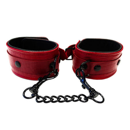 Leather Croc Print Bondage Assortment | from Rouge Garments -  - [price]
