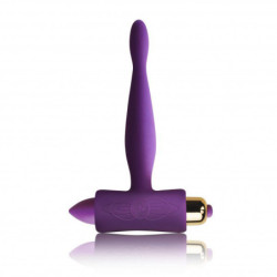 Petite Sensations Teazer Vibrating Butt Plug | Purple or Black | from Rocks Off -  - [price]