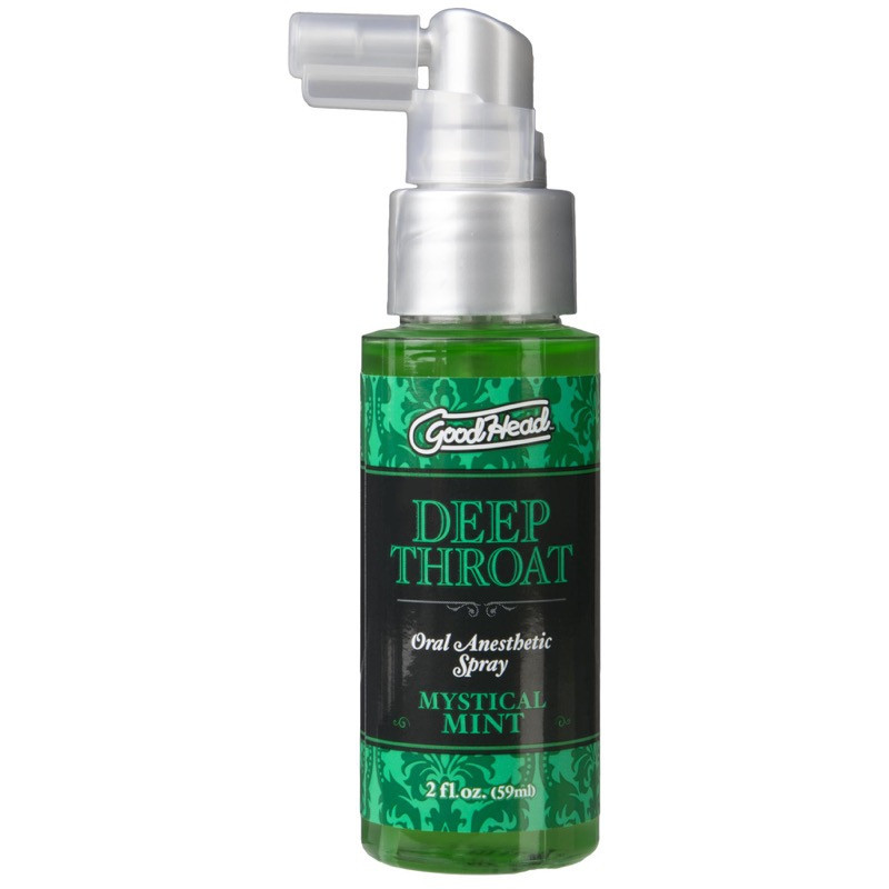 Good Head Deep Throat Spray | Cherry, Mint or Strawberry Flavours | 2fl.oz/59mls -  - [price]