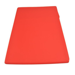 Bound to Please PVC Bed Sheet | One Size (215 x 203cm/84 x 79 inches) | Red or Black -  - [price]