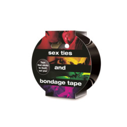 20m of Bondage Tape | Red or Black -  - [price]