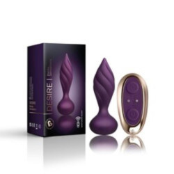 Petite Sensations Desire Butt Plug | Purple or Black | from Rocks Off -  - [price]