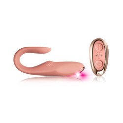 Two Vibe Ultimate Flexible Pleasure Couples or Solo Vibrator | Burgundy or Pink | from Rocks Off -  - [price]