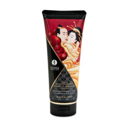 Kissable Massage Creams | 7fl.oz/200ml | Strawberry Wine, Pear & Exotic Green Tea, Exotic Fruit Flavours | from Shunga -  - [pri