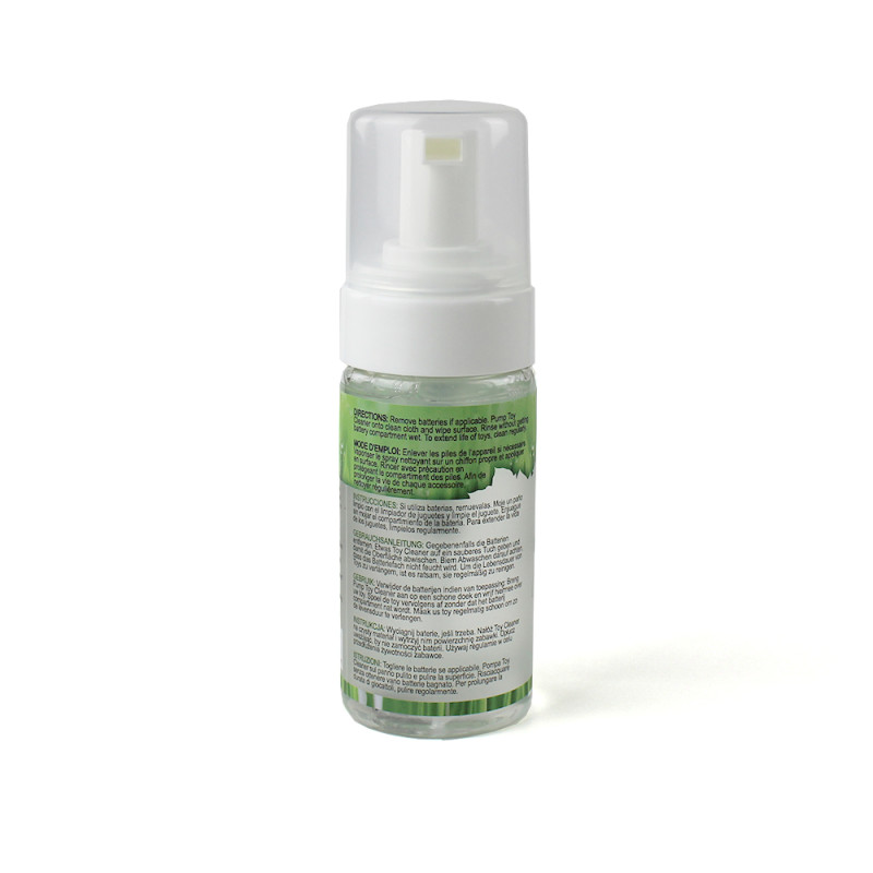 Green Tea Tree Oil Foaming Organic Sex Toy Cleaner | 3.4oz/100ml | from Intimate Earth -  - [price]
