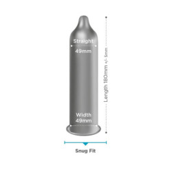 Snug Closer Fitting Condoms | 12 Pack | from EXS -  - [price]