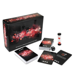 You & Me Intimate Couples Game |+Blindfold, Bed of Rose or Bundle Options | English or German Language -  - [price]