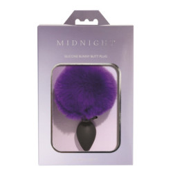 Silicone Bunny Butt Plug | from Sportsheets Midnight Range -  - [price]