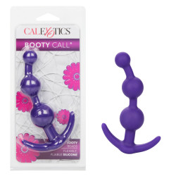 Booty Call Silicone Anal Beads | Purple | from Calexotics -  - [price]