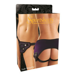 'Lush' Strap On Harness - Black | from Sportsheets -  - [price]