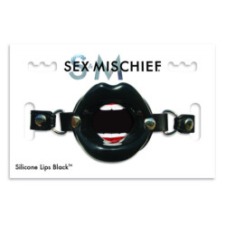 Silicone Lips Bondage Gag | Black, Red or Pink | from S&M -  - [price]