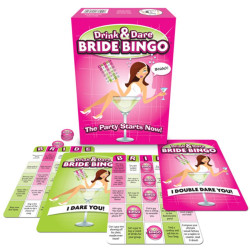 Bride-To-Be's Drink & Dare Bingo | Bachelorette/Hen Night Party Game -  - [price]