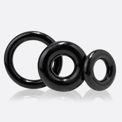 RingO’s x 3 Love Rings | Clear or Black | from Screaming O -  - [price]