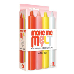 Make Me Melt | Warm Drip BDSM Candles | 4 pack -  - [price]