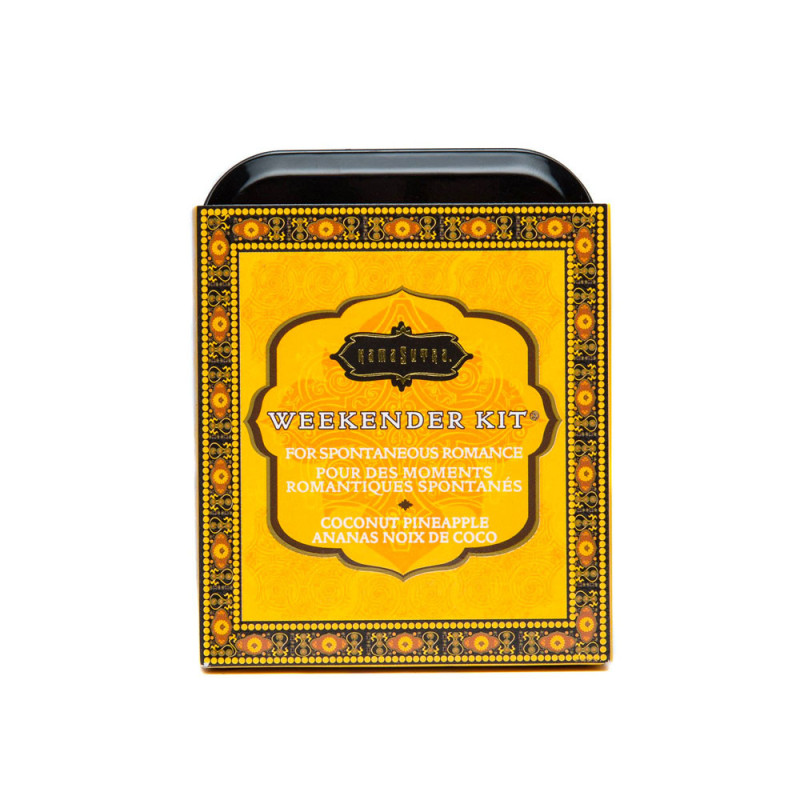 'Weekender' Kit In A Tin | Original, Mango, Coconut Pineapple or Raspberry Flavours | from Kama Sutra Lubricants -  - [price]