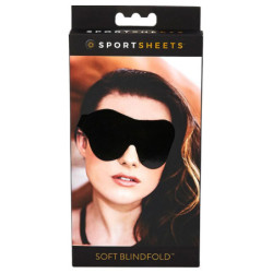 Soft Blindfold | Black | One Size | from Sportsheets -  - [price]