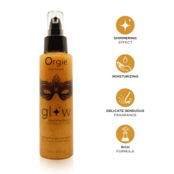 'Glow' Shimmering Body Oil | 3.72fl.oz/110ml | from Orgie -  - [price]