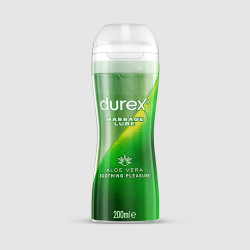 Play 2-in-1 Massage Lube | 6.7fl.oz/200ml | Aloe Vera, Guarana or Ylang Ylang | from Durex -  - [price]