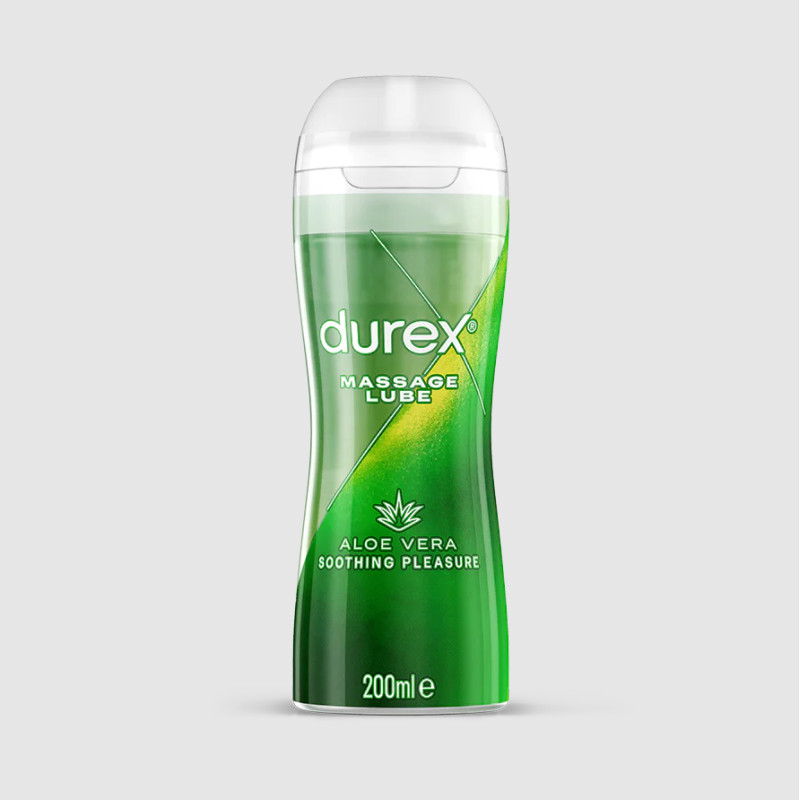 Play 2-in-1 Massage Lube | 6.7fl.oz/200ml | Aloe Vera, Guarana or Ylang Ylang | from Durex -  - [price]
