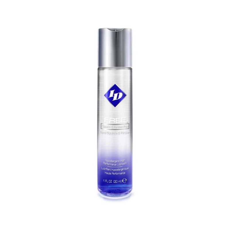 'Free' Hypoallergenic Water Based Lube | 1fl.oz/30mls - 8.5fl.oz/250mls | from ID Lube -  - [price]