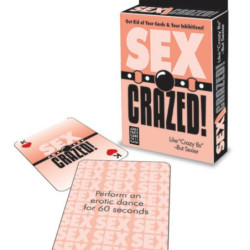 Sex Crazed | Crazy 8s Style Adult Party Card Game | For 2-5 Players