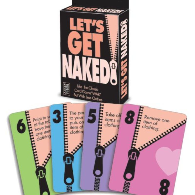 Lets Get Naked | Adult Party Card Game | For 2-5 Players Lets Get Naked | Adult Party Card Game | For 2-5 Players
