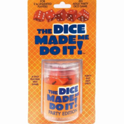 The Dice Made Me Do It | Party Edition | Adult Party Game | For 2+ players