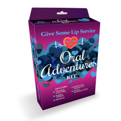 Oral Adventures Kit | Love Ring, Vibrator, Blindfold, Adventure Cards |from Little Genie