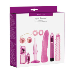 Mystic Treasures | Adventurous Couples 8pc Sex Toy Kit | Pink