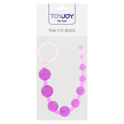 Thai Anal Beads | 10 Graduated Sizes | Purple | from Toy Joy