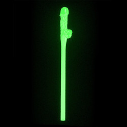 Willy Straws | Pack Of 9 | Multi-coloured or Glow In The Dark | from Lovetoy