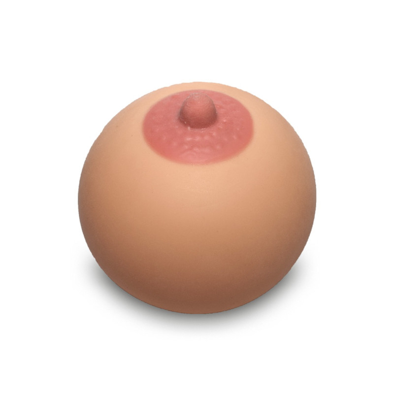Squeeze A Boob Stress Ball | Small (2") or Medium (4") | Flesh Pink Squeeze A Boob Stress Ball | Small (2") or Medium (4") | Flesh Pink
