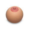 Squeeze A Boob Stress Ball | Small (2") or Medium (4") | Flesh Pink