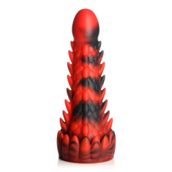 Demon Rising | Scaly Dragon Silicone Dildo | 8" | from Creature Cocks