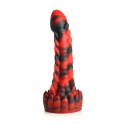 Demon Rising | Scaly Dragon Silicone Dildo | 8" | from Creature Cocks