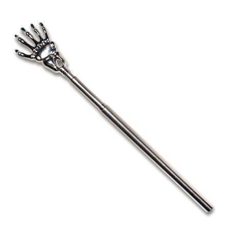 Extendable Novelty Ball Scratcher | 8.25"-23" | Silver