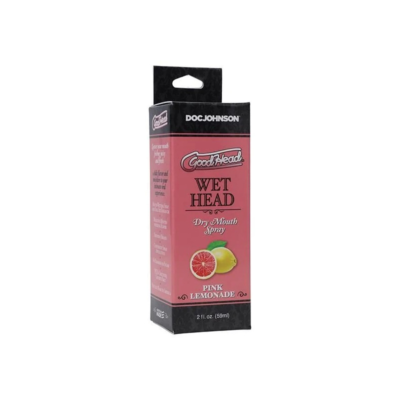 Good Head Wet Head Throat Spray | Cotton Candy, Pink Lemonade, Pineapple or Watermelon | 2fl.oz/59mls