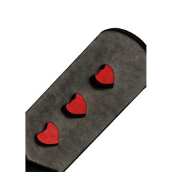 Heart | Impressions Paddle | Black | from Sex & Mischief