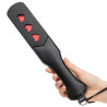 Heart | Impressions Paddle | Black | from Sex & Mischief
