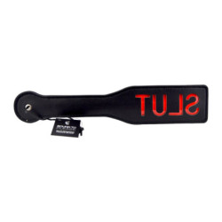 SLUT | Spanking Paddle | Black | from Bound to Please