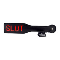 SLUT | Spanking Paddle | Black | from Bound to Please